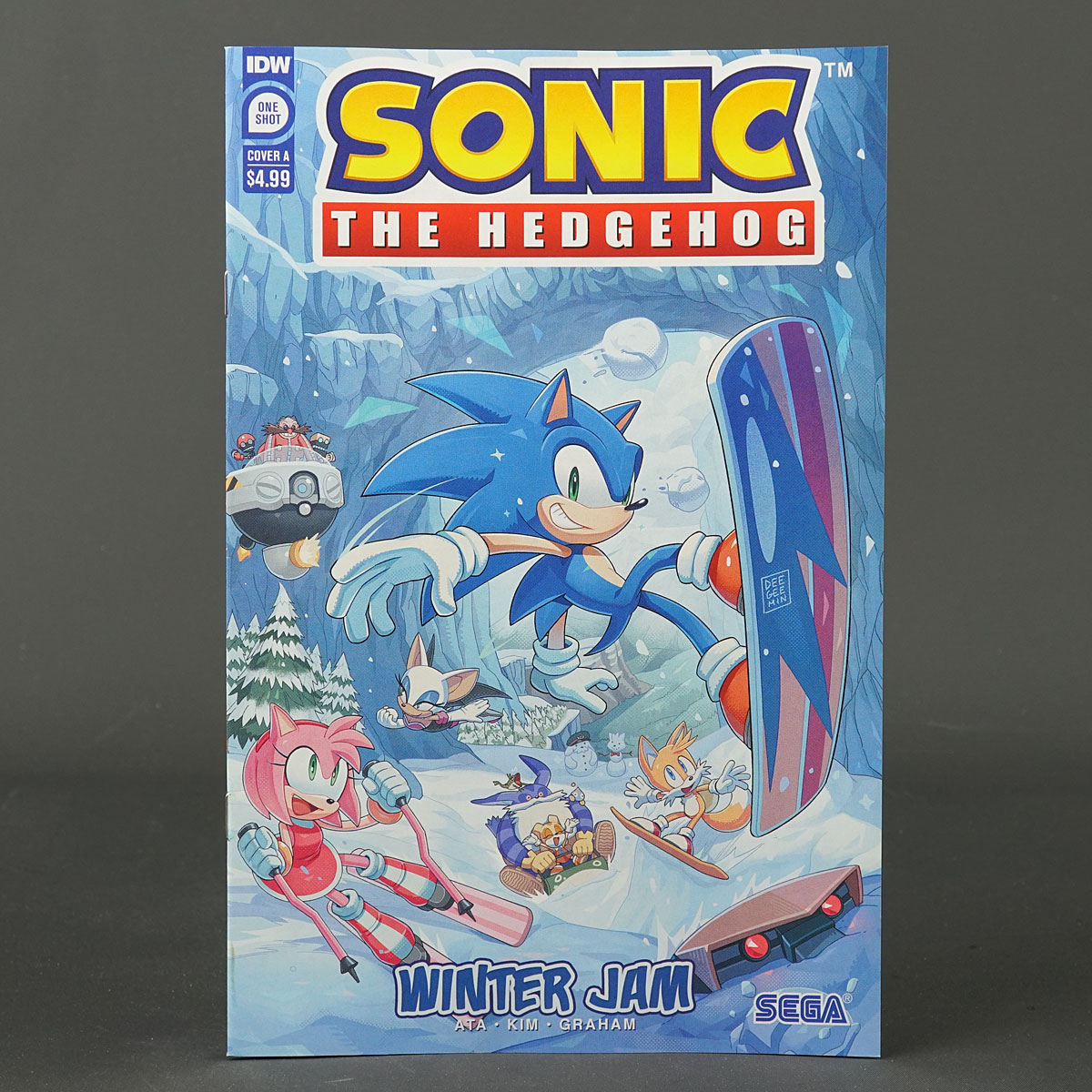 Sonic The Hedgehog WINTER JAM Cvr A IDW Comics 2023 SEP231275 (A/CA) Kim