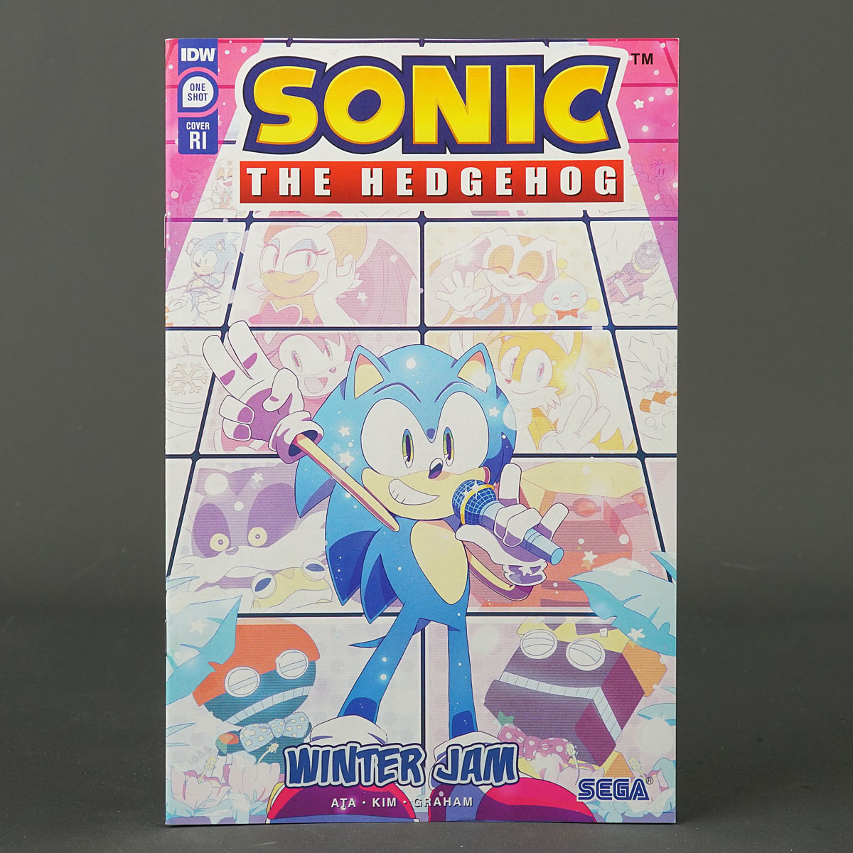 Sonic The Hedgehog WINTER JAM Cvr C 1:10 RI IDW Comics 2023 SEP231277 (CA) Ata