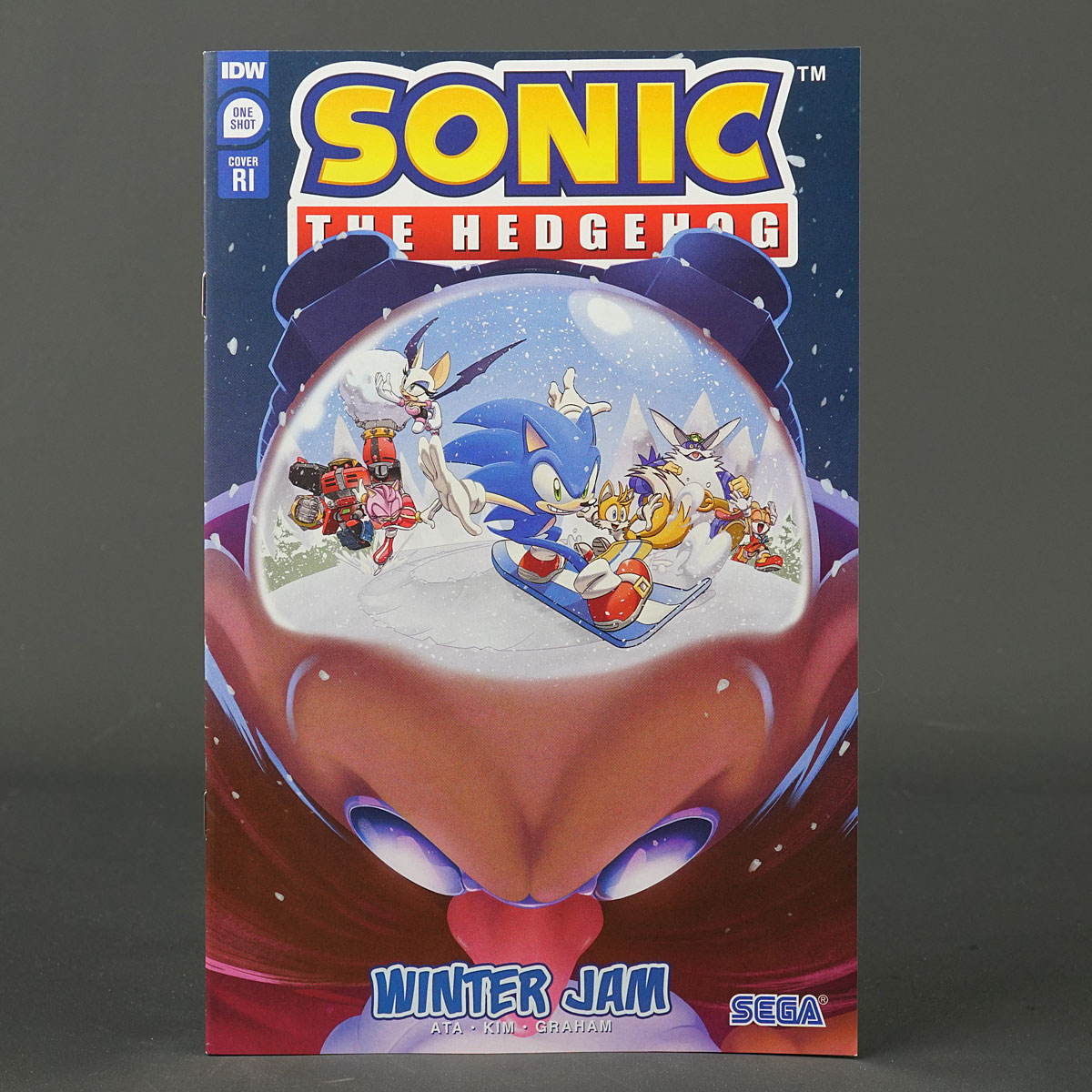 Sonic The Hedgehog WINTER JAM Cvr D 1:25 RI IDW Comics SEP231278 Thomas 231217