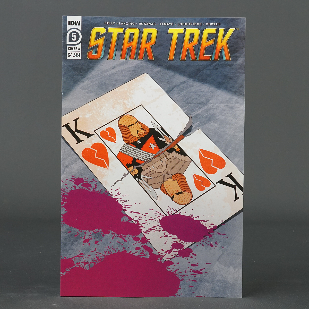 STAR TREK #5 Cvr A IDW Comics 2023 DEC221411 5A (CA) Rosanas (W) Kelly + Lanzing