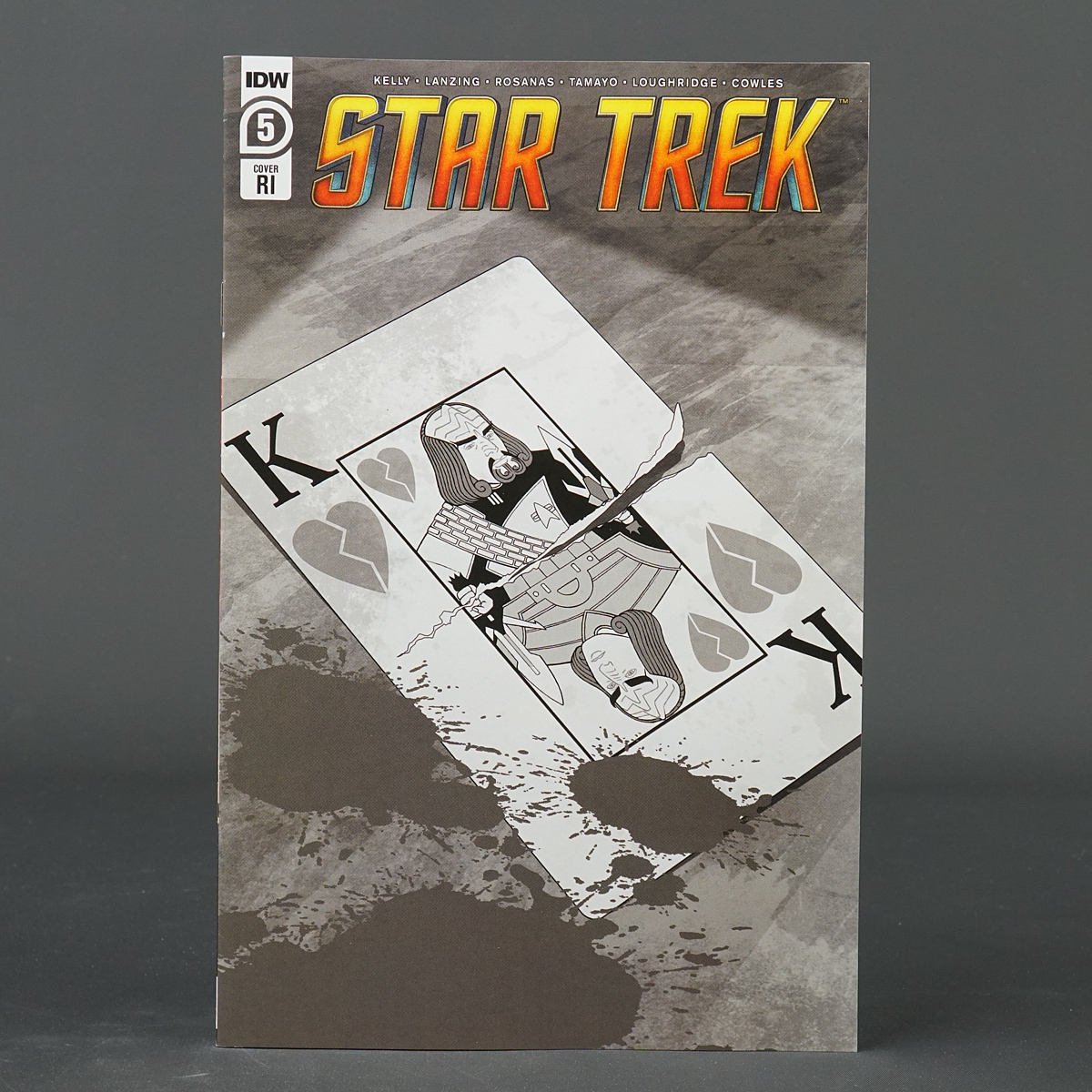 STAR TREK #5 Cvr D RI 1:10 IDW Comics 2023 DEC221414 5D 5RI (CA) Rosanas