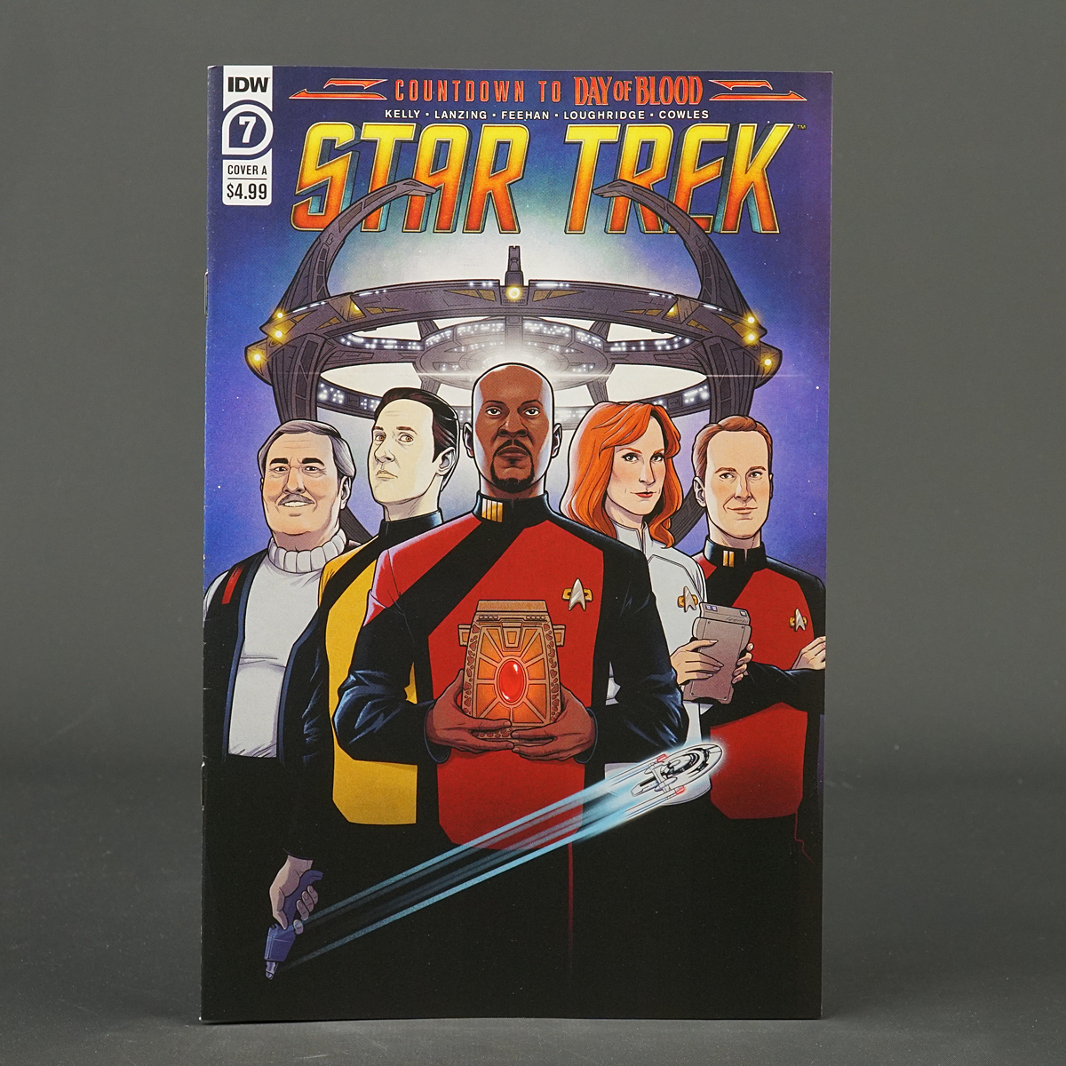 STAR TREK #7 Cvr A IDW Comics 2023 FEB231485 7A (A/CA) Feehan (W) Kelly +Lanzing