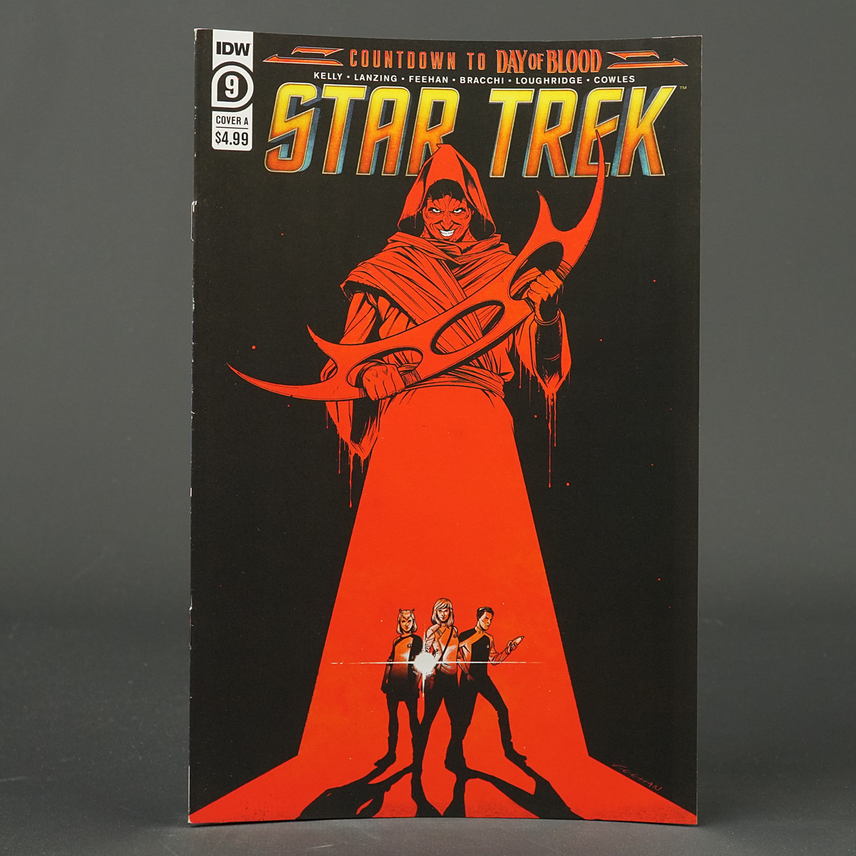 STAR TREK #9 Cvr A IDW Comics 2023 APR231572 9A (A/CA) Feehan (W) Kelly +Lanzing