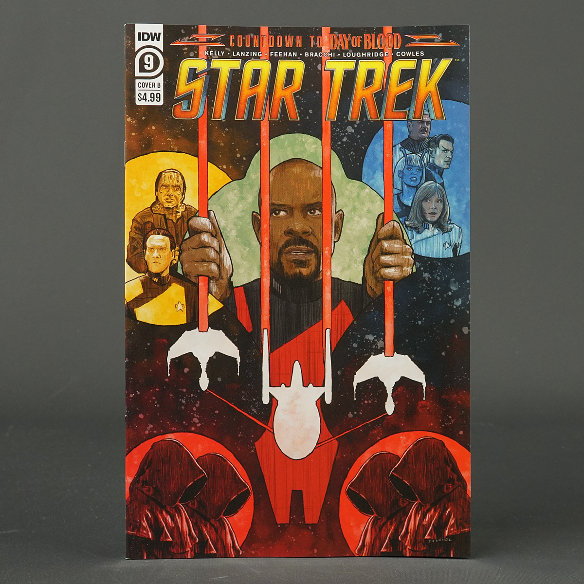 STAR TREK #9 Cvr B IDW Comics 2023 APR231573 9B (CA) Lendl (W) Kelly + Lanzing