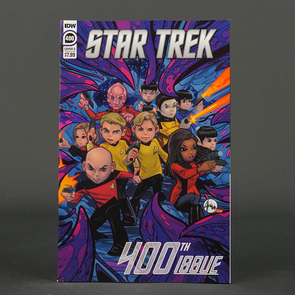 STAR TREK #400 Cvr D IDW Comics 2022 JUL221631 400D (CA) Hernandez