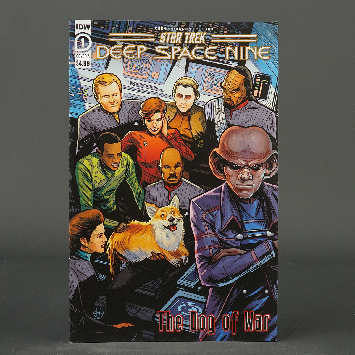 Star Trek Deep Space Nine DOG WAR #1 Cvr A IDW Comics JAN231624 1A (CA)Hernandez