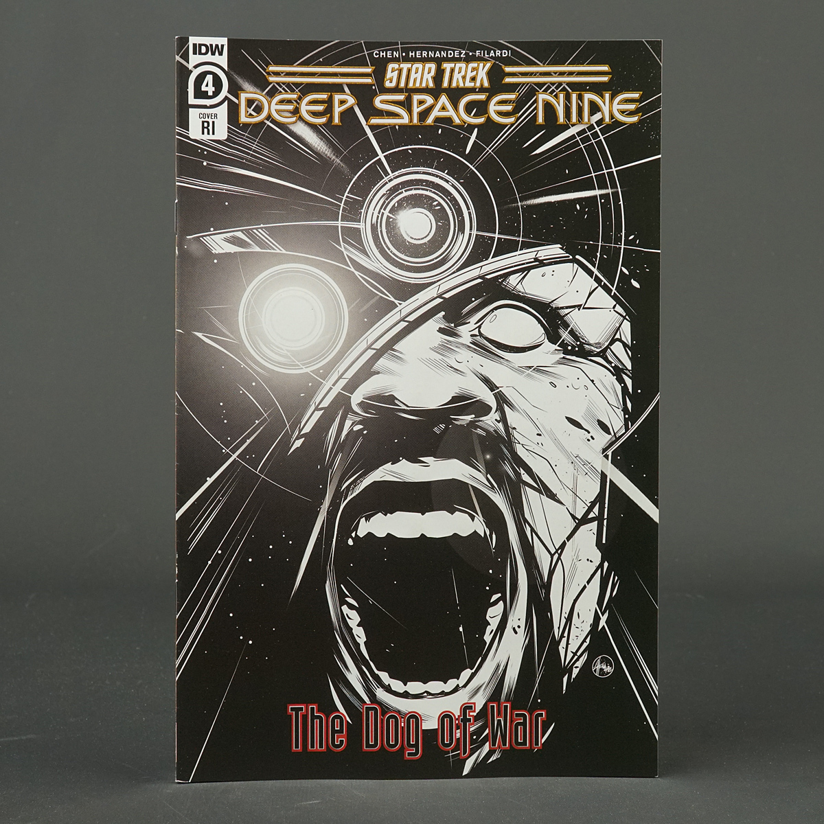Star Trek DS9 DOG WAR #4 Cvr D RI 1:10 IDW Comics APR231587 4D (CA) Hernandez
