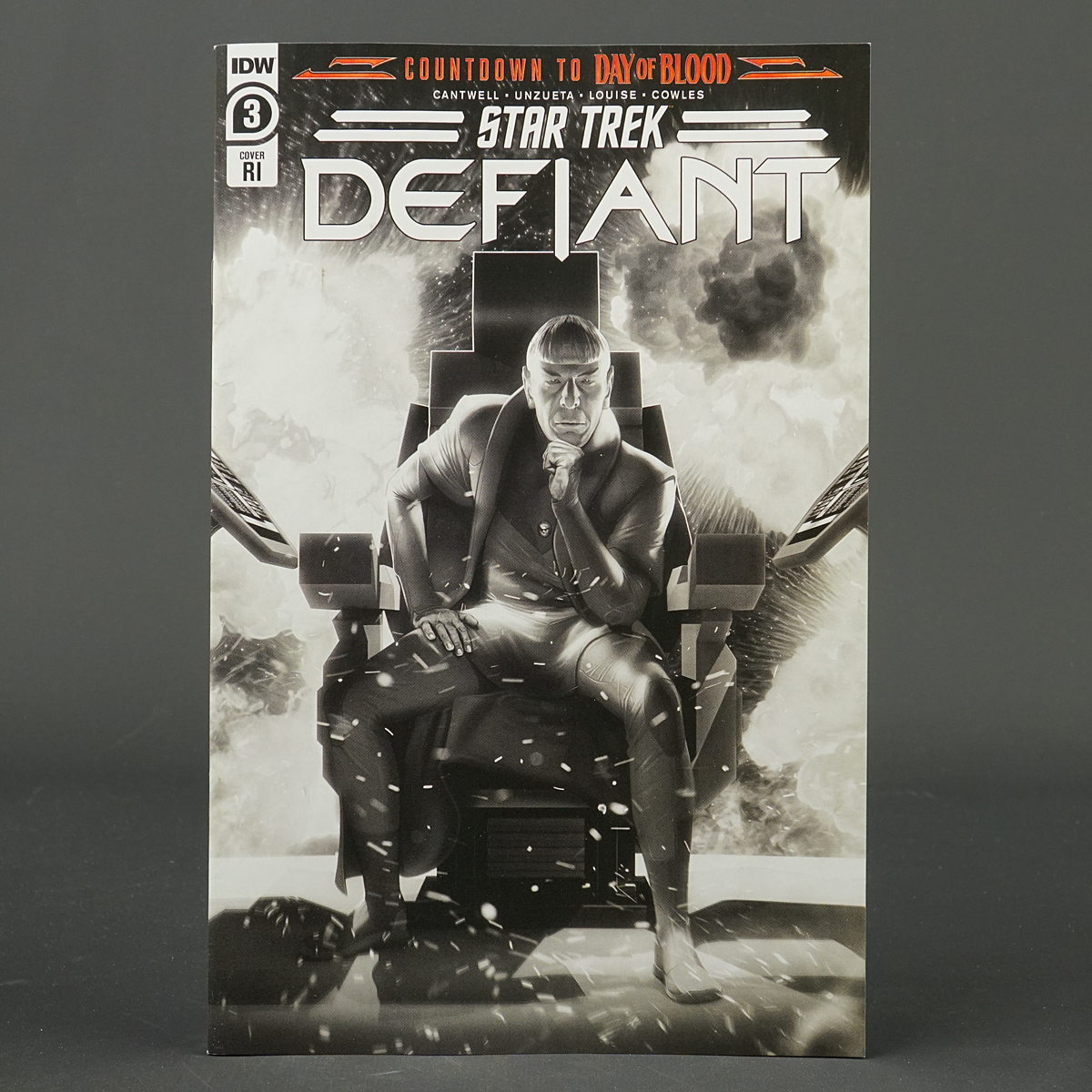 STAR TREK DEFIANT #3 Cvr D 1:10 IDW Comics MAR231635 3D (CA) Unzueta (W)Cantwell