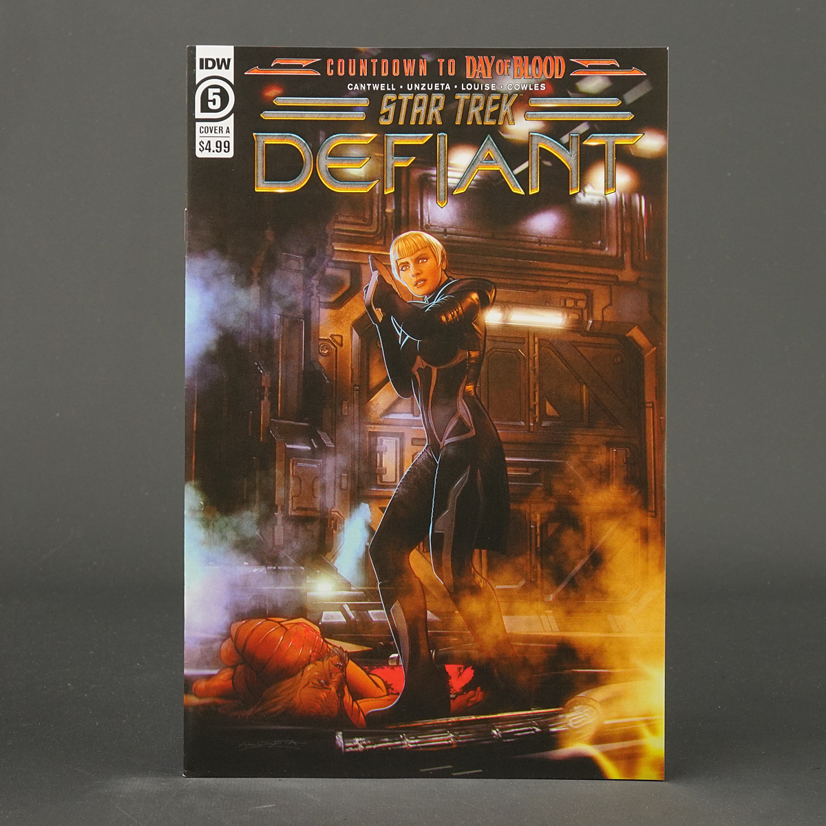 STAR TREK DEFIANT #5 Cvr A IDW Comics APR231578 5A (CA) Unzueta (W) Cantwell