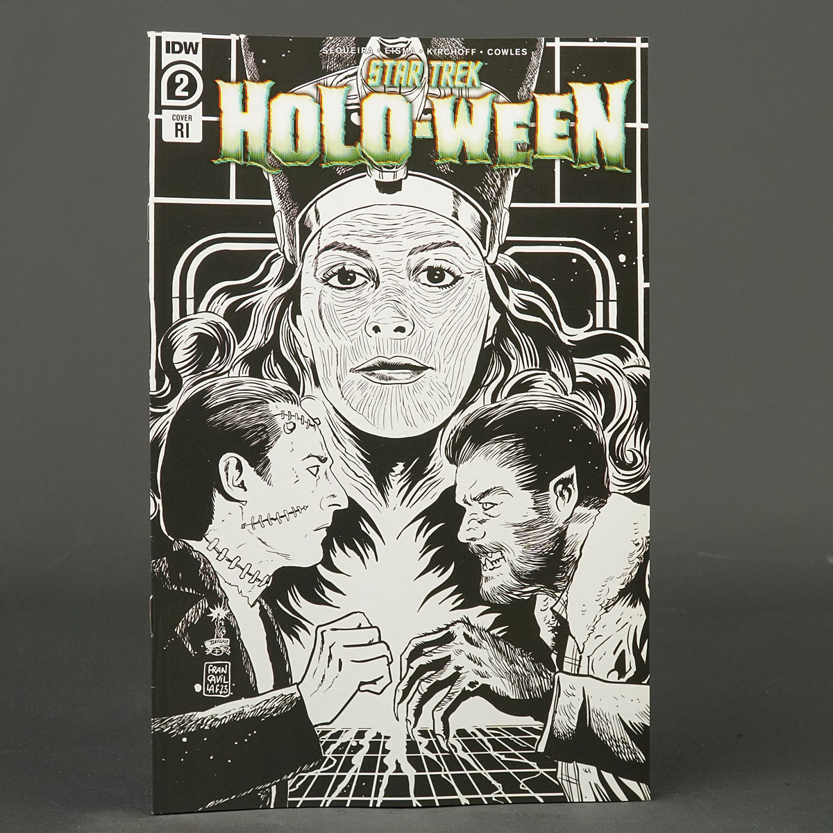 STAR TREK HOLO-WEEN #2 Cvr C 1:10 IDW Comics 2023 AUG231398 2C (CA) Francavilla