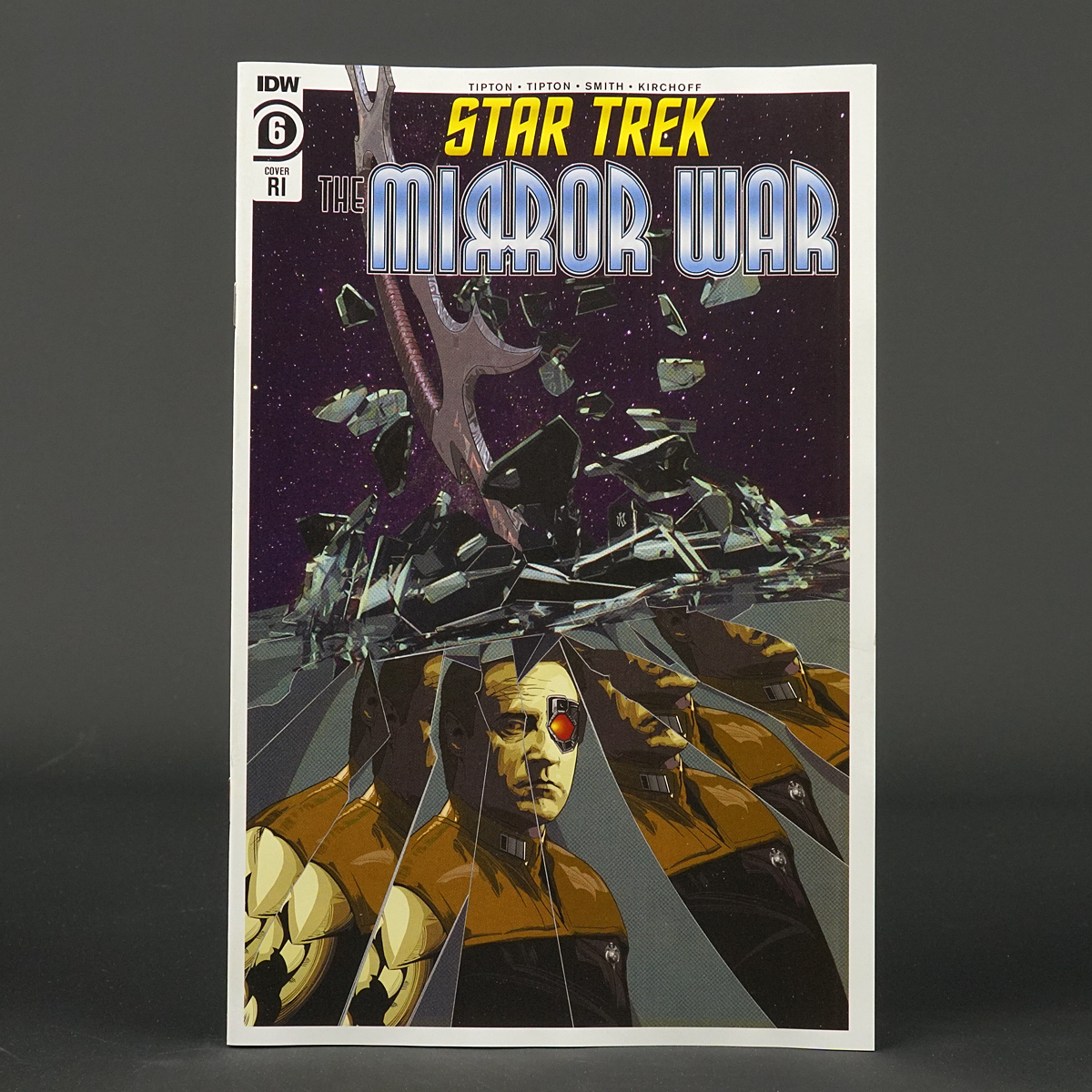 STAR TREK MIRROR WAR #6 RI 1:10 IDW Comics 2022 MAR220494 6RI (CA) Alvarado