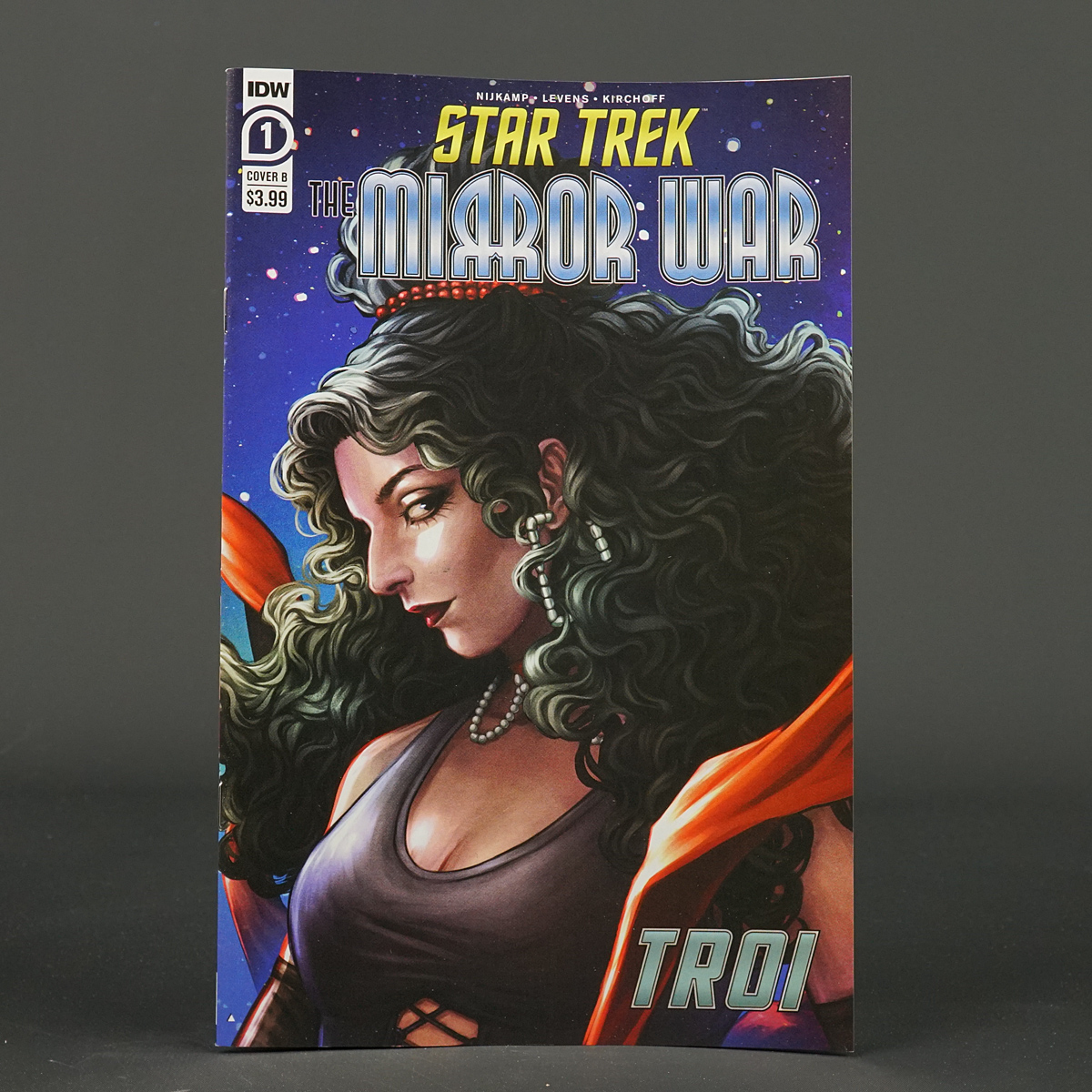 Star Trek MIRROR WAR TROI #1 Cvr B IDW Comics 2022 JUL221637 1B (CA) Ebenebe