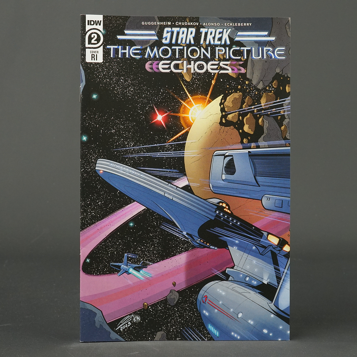 Star Trek Motion Picture ECHOES #2 Cvr D RI 1:25 IDW Comics 2D 2RI (CA) Levens