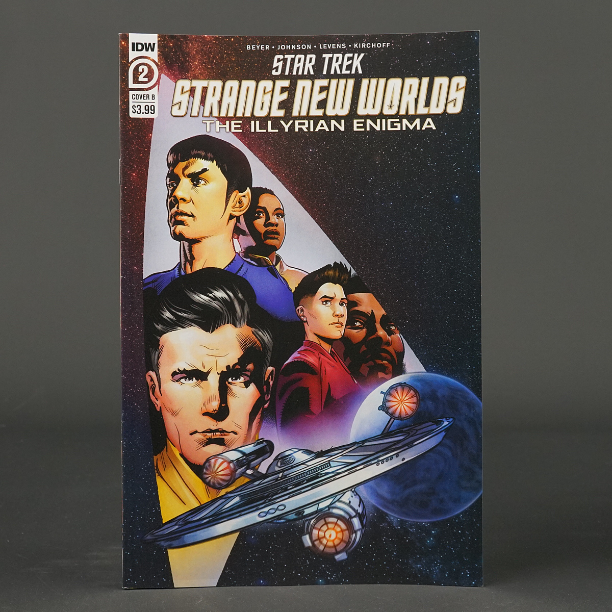 Star Trek STRANGE NEW WORLDS Illyrian Enigma #2 Cvr B IDW Comics NOV221613 2B