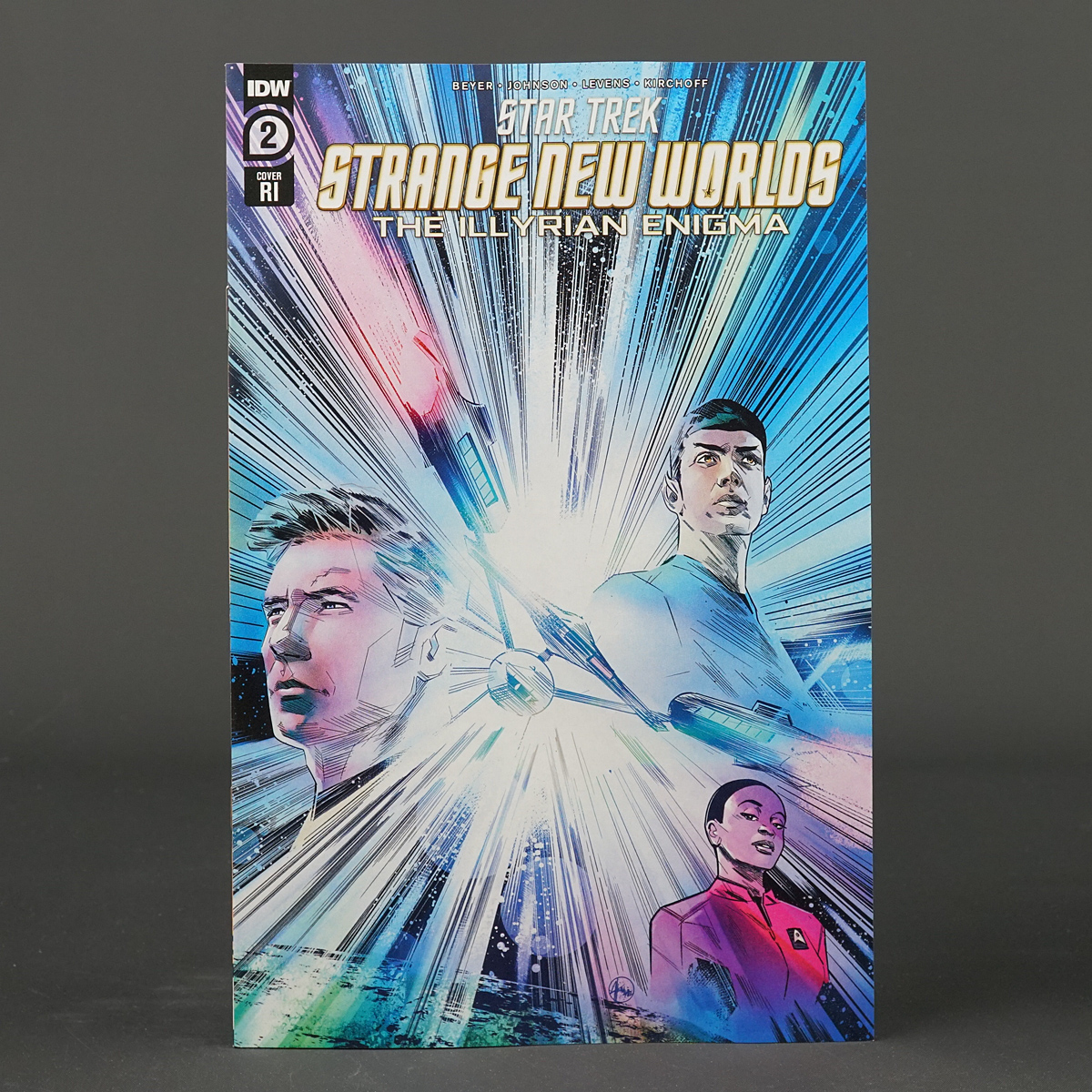 Star Trek STRANGE NEW WORLDS Illyrian Enigma #2 C 1:10 IDW Comics NOV221614 2C