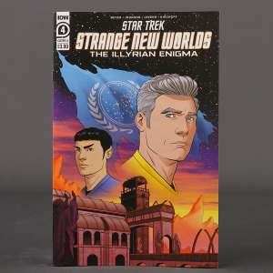 Visit shop.seibertron.com to buy "Star Trek STRANGE NEW WORLDS Illyrian Enigma #4 Cvr A IDW Comics JAN231633 4A"