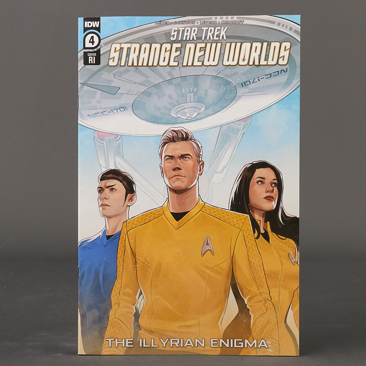 Star Trek STRANGE NEW WORLDS Illyrian Enigma #4 Cvr D 1:25 IDW Comics 2023 4D