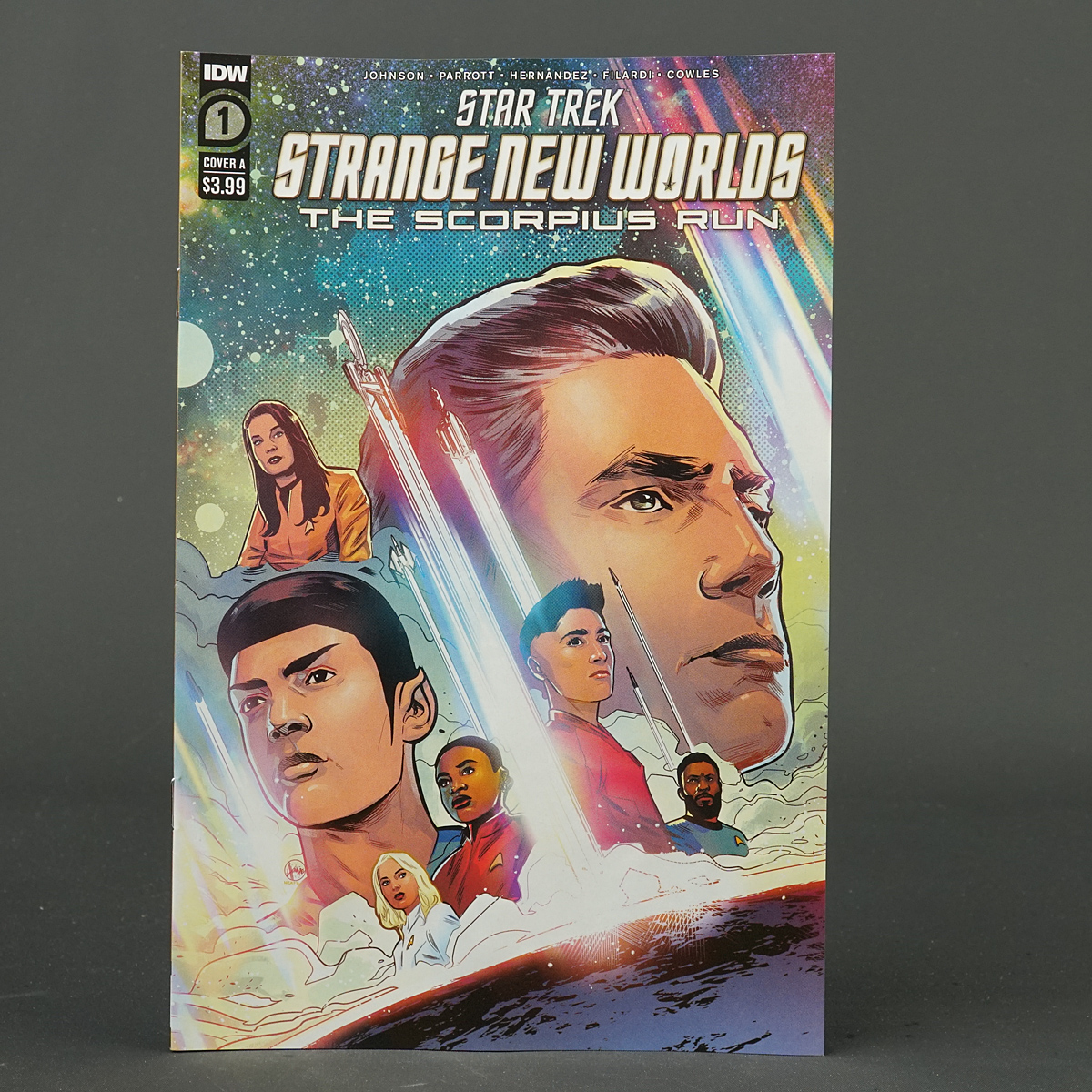 Star Trek Strange New Worlds SCORPIUS RUN #1 Cvr A IDW Comics 2023 JUN231470 1A (A/CA) Hernandez (W) Beyer + Johnson