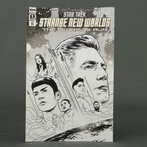 Visit shop.seibertron.com to buy "Star Trek Strange New Worlds SCORPIUS RUN #1 Cvr D 1:10 IDW Comics JUN231473 1D"