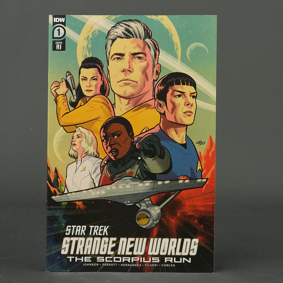 Star Trek Strange New Worlds SCORPIUS RUN #1 Cvr E 1:25 IDW Comics JUN231474 1E