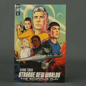 Visit shop.seibertron.com to buy "Star Trek Strange New Worlds SCORPIUS RUN #1 Cvr E 1:25 IDW Comics JUN231474 1E"