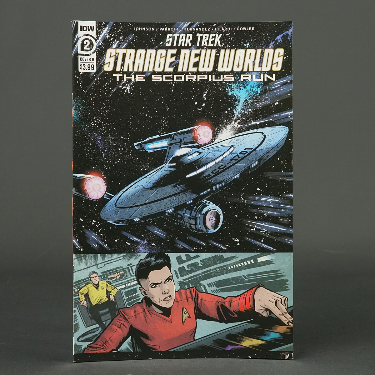 Star Trek Strange New Worlds SCORPIUS RUN #2 Cvr B IDW Comics 2023 JUL231244 2B