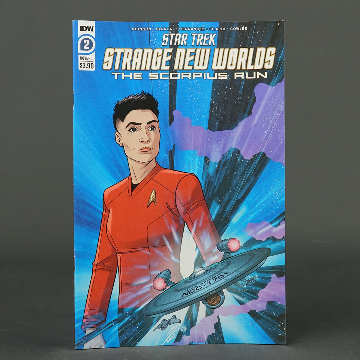 Star Trek Strange New Worlds SCORPIUS RUN #2 Cvr C IDW Comics 2023 JUL231245 2C (CA) Levens (A) Hernandez (W) Beyer + Johnson