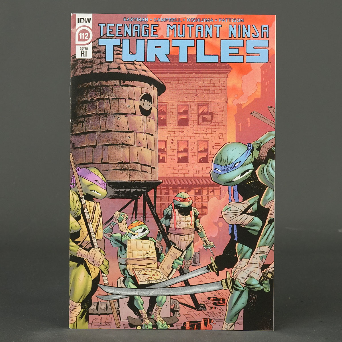 TMNT #112 RI 1:10 IDW Comics 2020 Ninja Turtles OCT200462 112RI 231010C