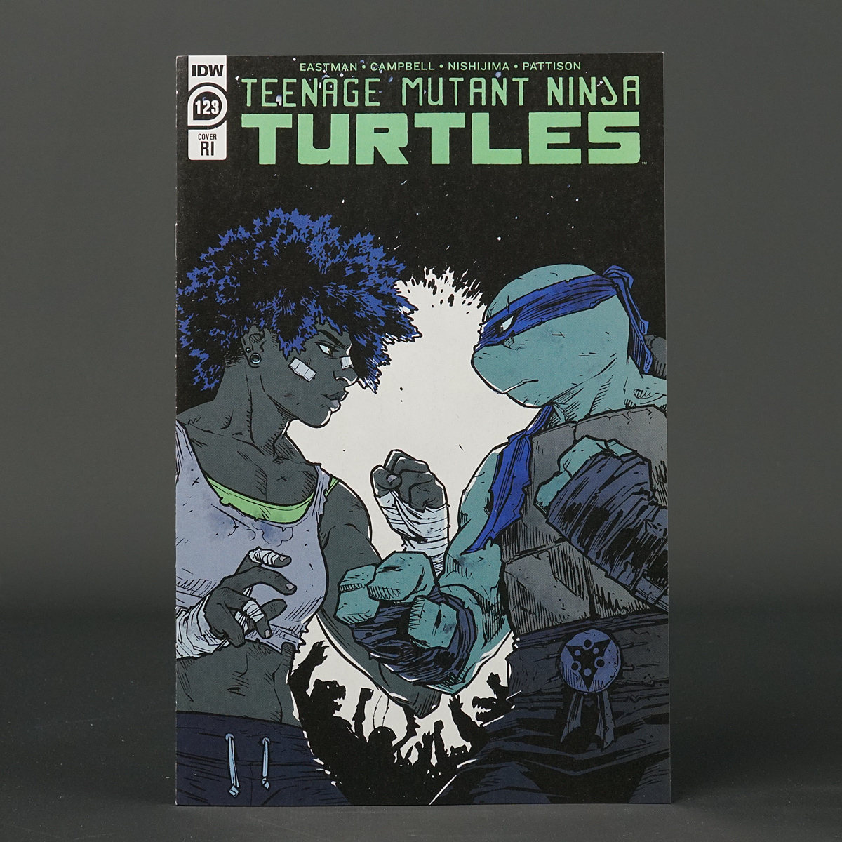 TMNT #123 RI 1:10 IDW Comics 2021 Ninja Turtles SEP210474 123RI Pitre-Durocher