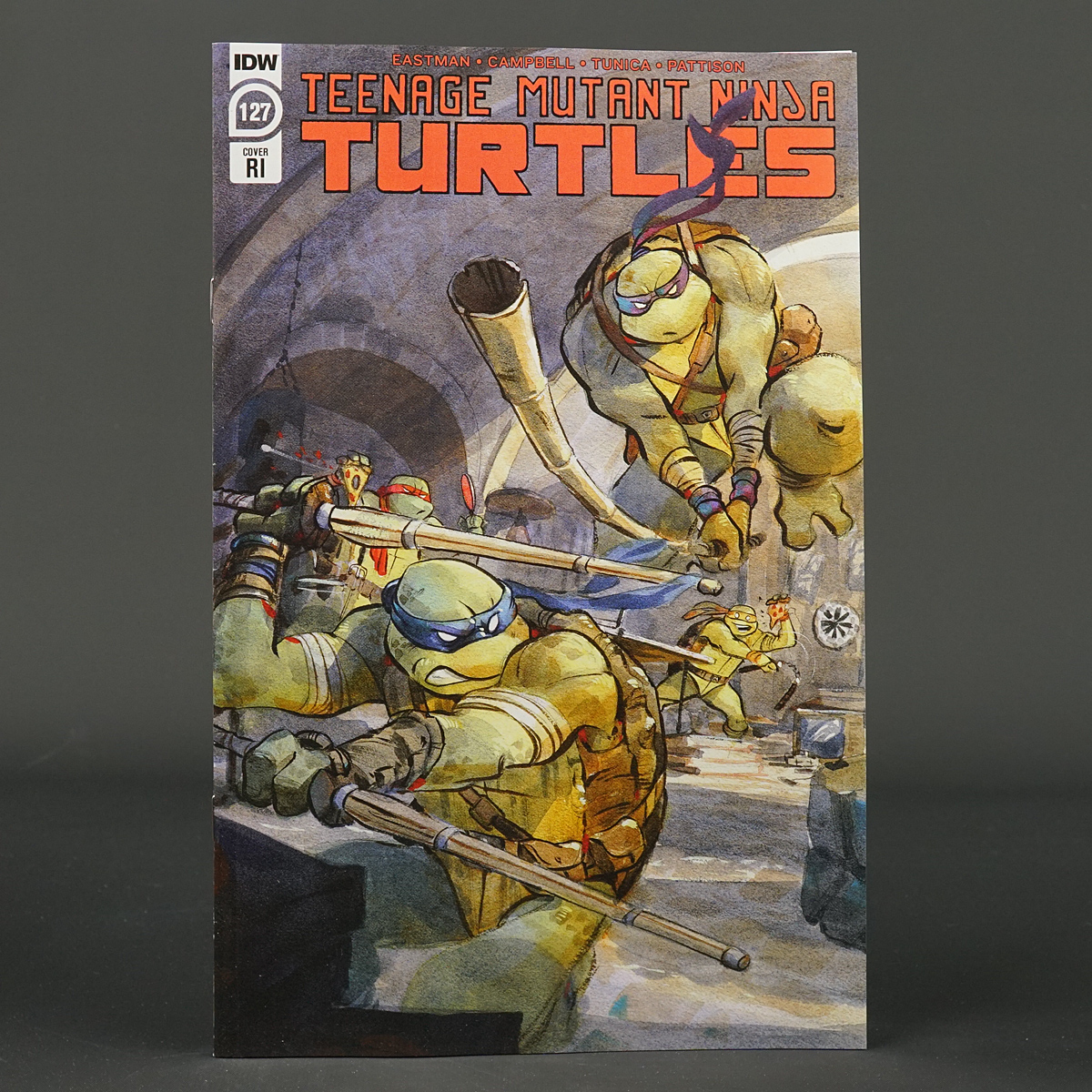 TMNT #127 RI 1:10 IDW Comics 2022 Ninja Turtles JAN220483 127RI (CA) Cullum
