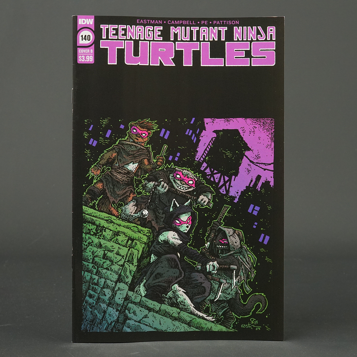 TMNT #140 Cvr B IDW Comics 2023 APR231609 140B Ninja Turtles Ongoing (CA)Eastman