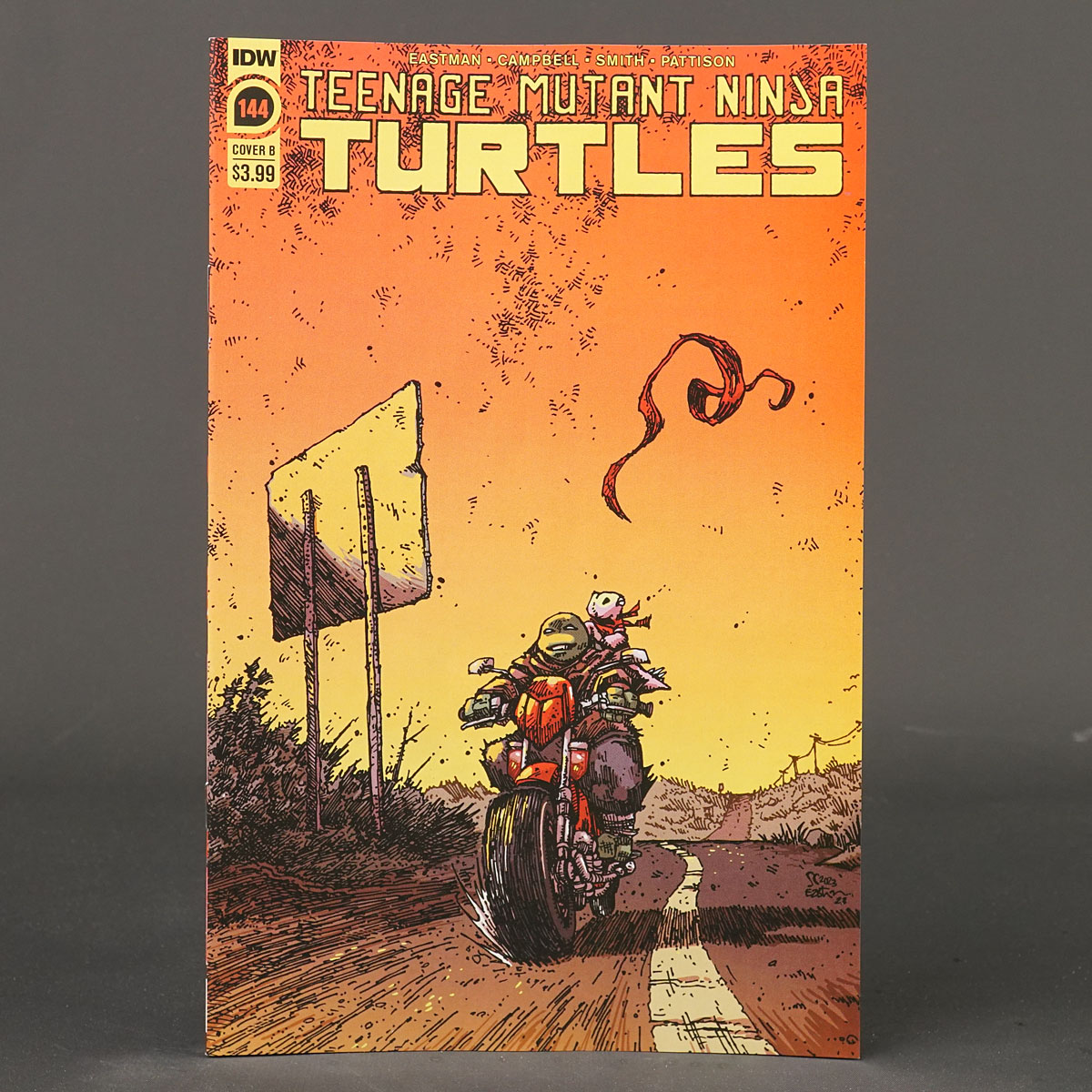 TMNT #144 Cvr B IDW Comics AUG231415 144B Ninja Turtles Ongoing (CA) Campbell
