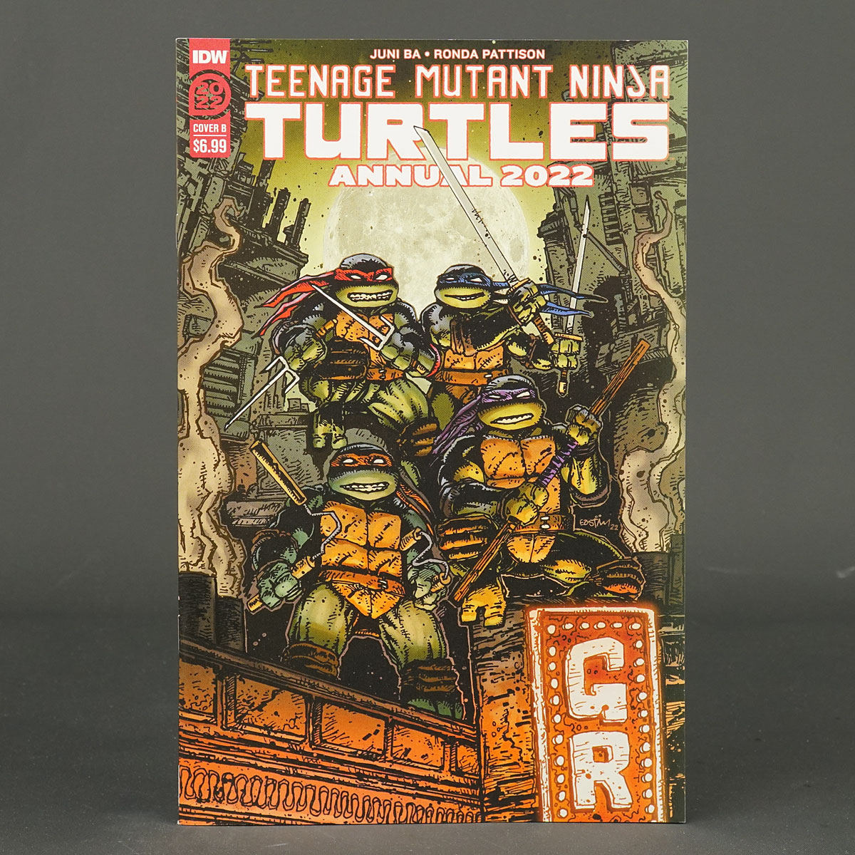TMNT ANNUAL Cvr B IDW Comics 2022 JAN220485 Ninja Turtles (CA) Eastman 231208