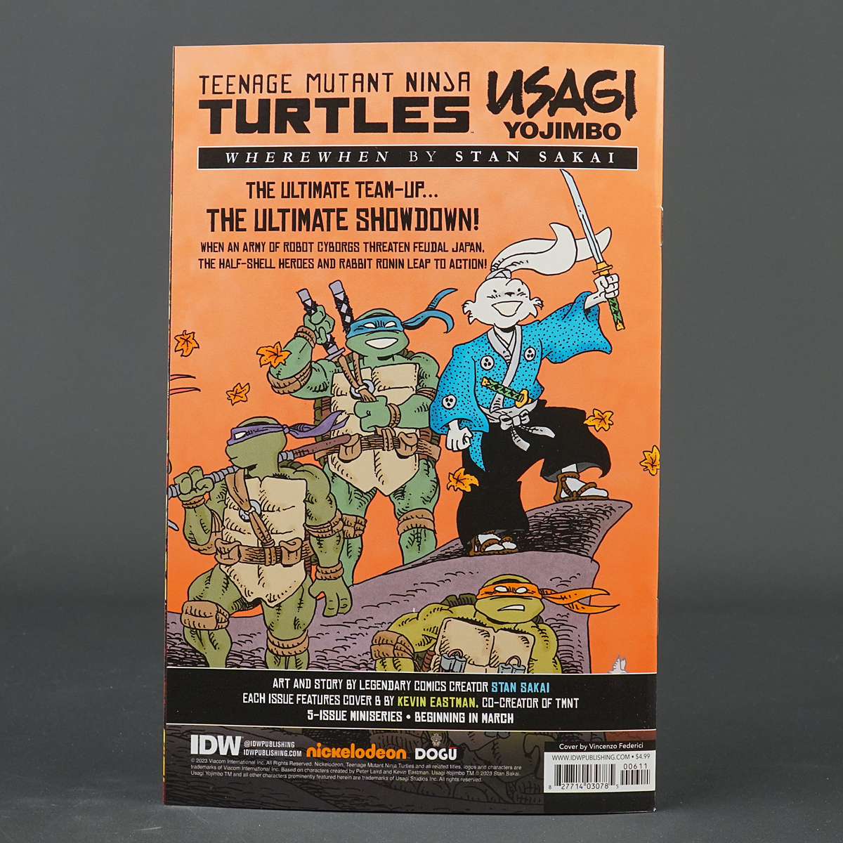 TMNT ARMAGEDDON GAME #6 Cvr A IDW Comics 2023 6A DEC221440 (CA) Federici