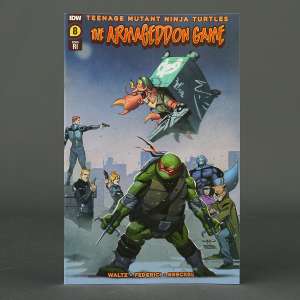TMNT ARMAGEDDON GAME #8 Cvr D RI 1:10 IDW Comics FEB231509 8D 8RI (CA) Qualano