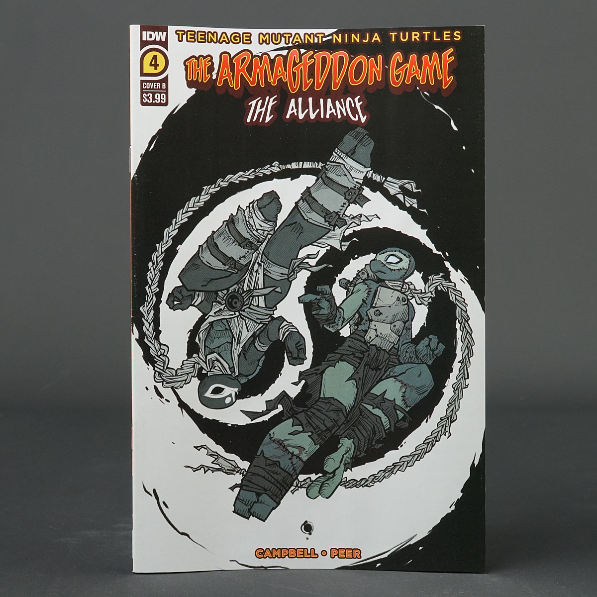 TMNT ARMAGEDDON GAME ALLIANCE #4 Cvr B IDW Comics NOV221621 4B (CA) Campbell