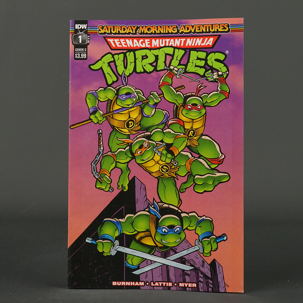 TMNT Saturday Morning Adv #1 Cvr C IDW Comics 2022 JUL221655 1C (CA) Gregori