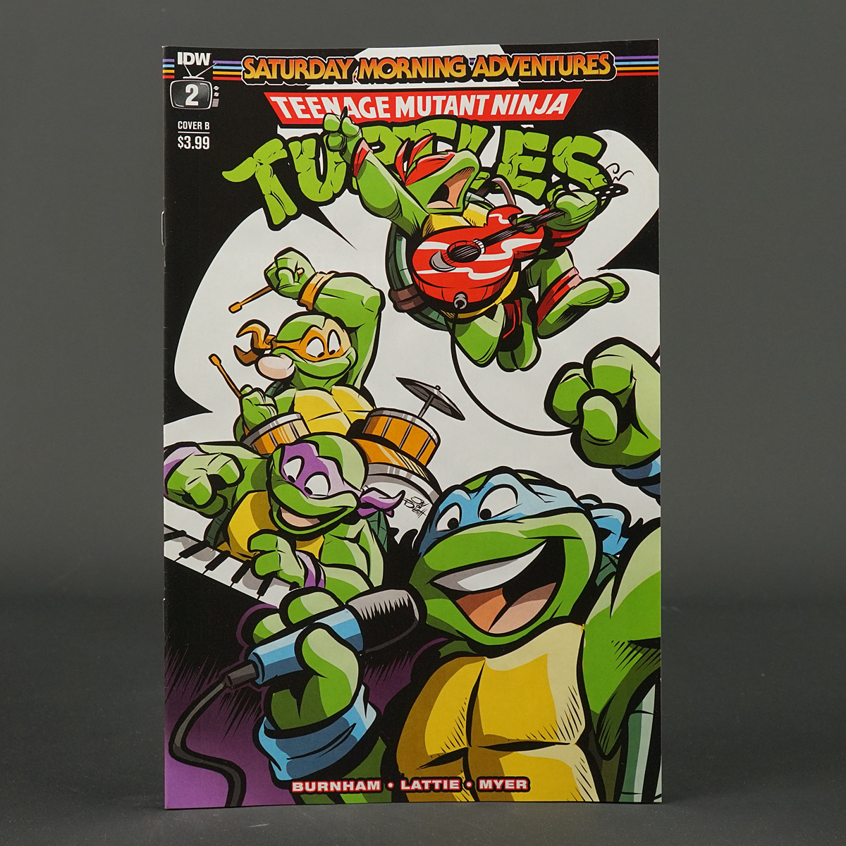 TMNT Saturday Morning Adv #2 Cvr B IDW Comics 2022 AUG221570 2B (CA) Fosgitt