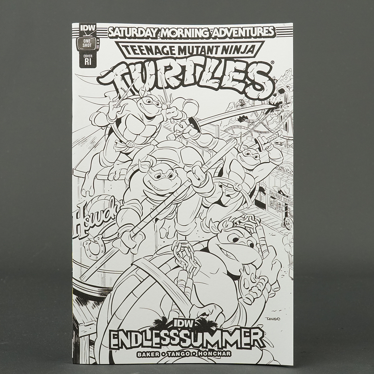 TMNT Saturday Morning Adv ENDLESS SUMMER Cvr C 1:10 IDW Comics JUN231429 Tango