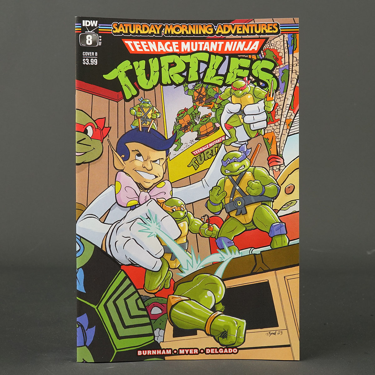 TMNT Saturday Morning Adv #8 Cvr B IDW Comics 2023 OCT231360 8B (CA) Hymel