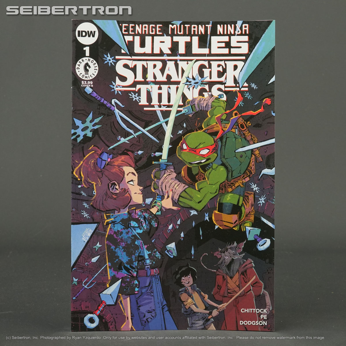 TMNT X STRANGER THINGS #1 Cvr B IDW Comics 2023 MAY231439 1B (CA) Corona