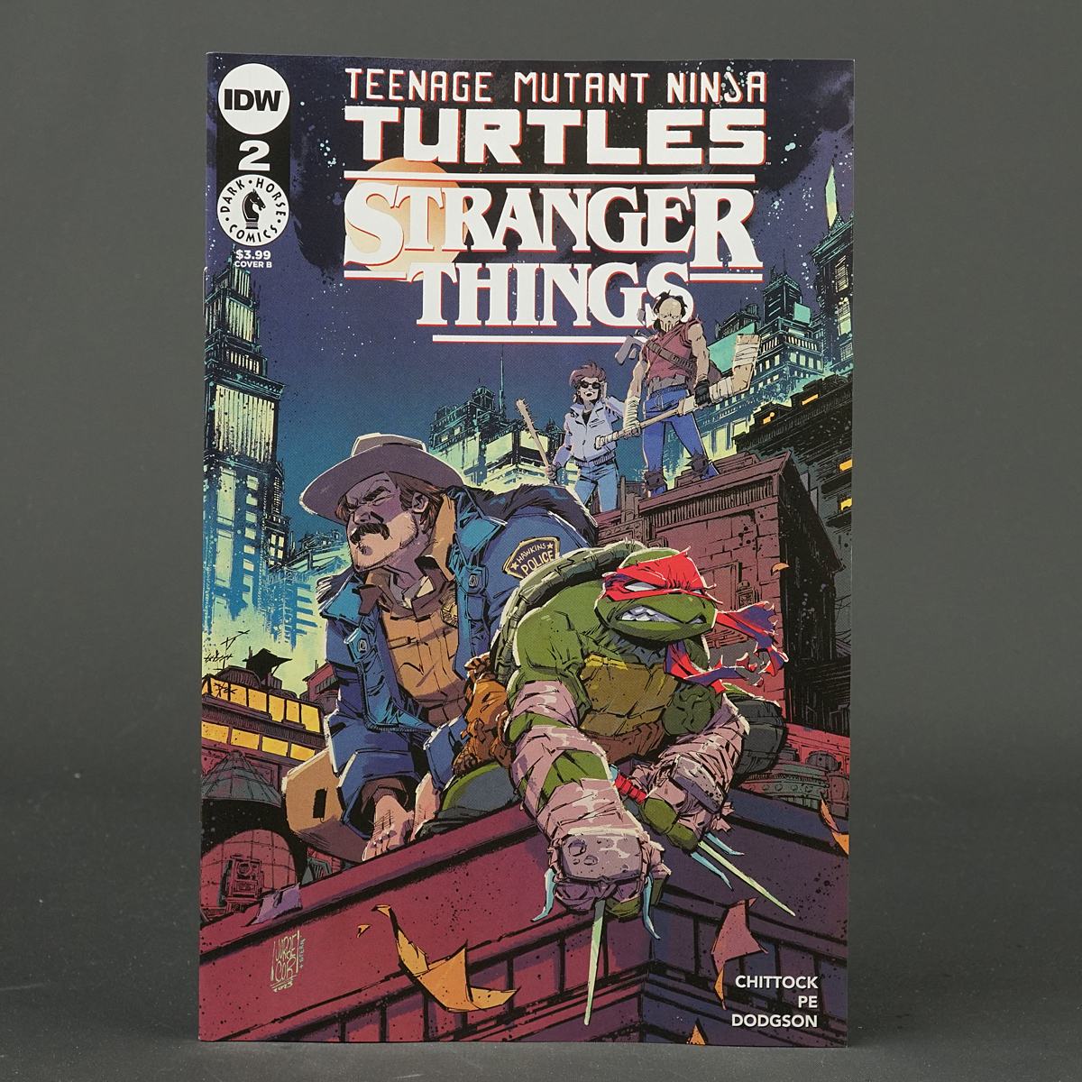 TMNT X STRANGER THINGS #2 Cvr B IDW Comics 2023 JUN231493 2B (CA) Corona