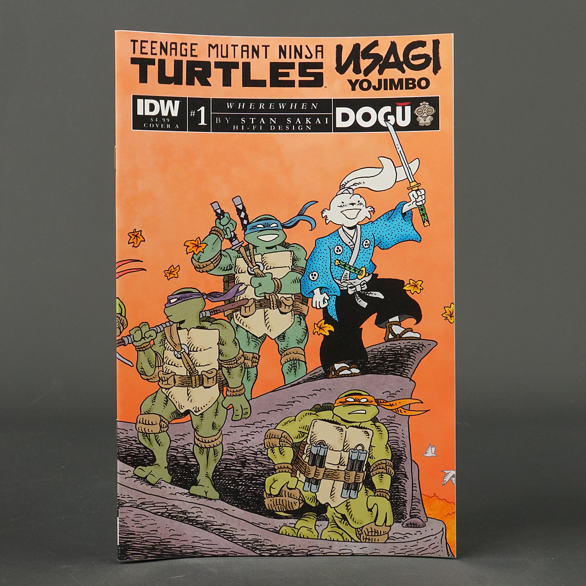 TMNT + USAGI YOJIMBO WHEREWHEN #1 Cvr A IDW Comics 2023 JAN231644 1A (CA) Sakai