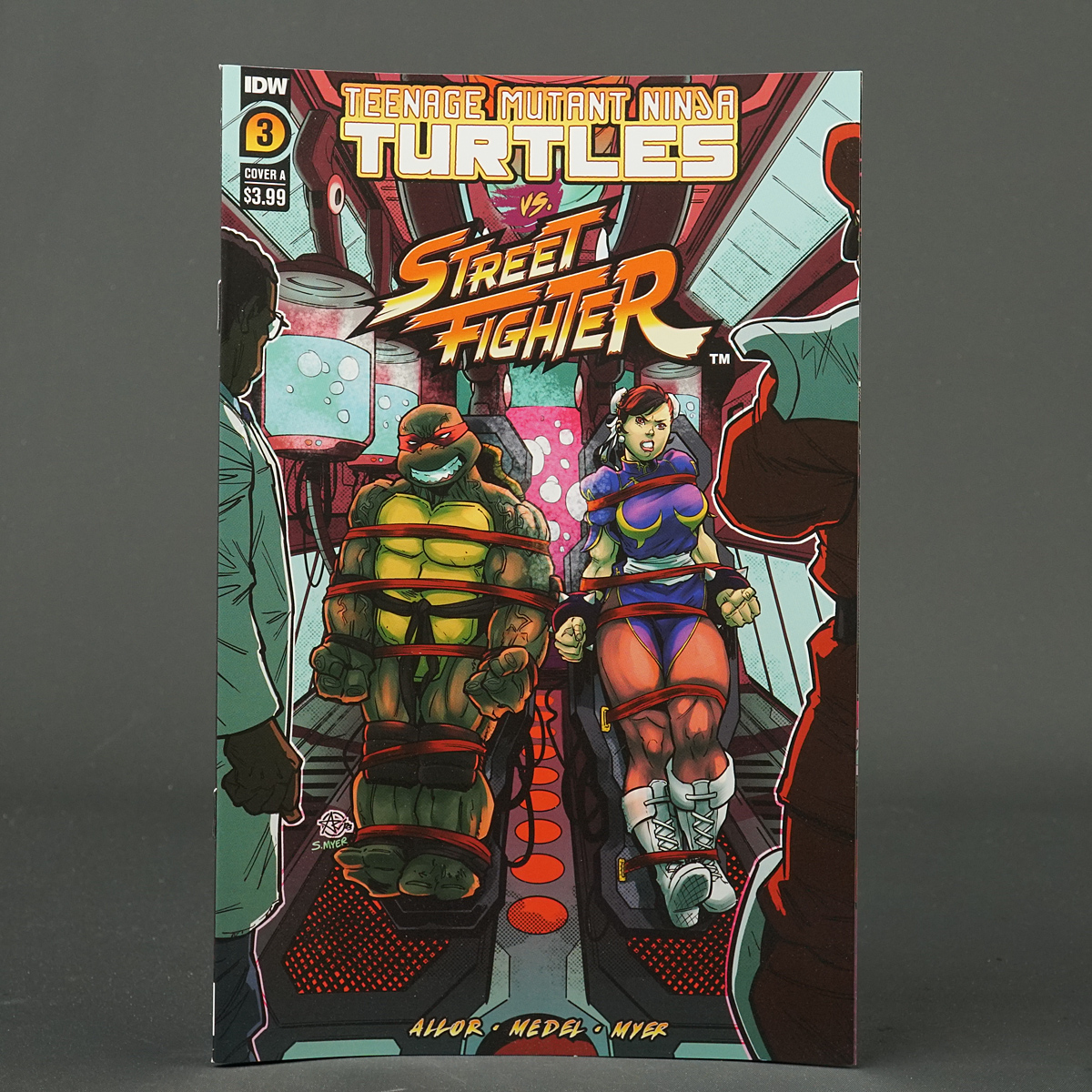 TMNT VS STREET FIGHTER #3 Cvr A IDW Comics 2023 MAY231431 3A (A/CA) Medel