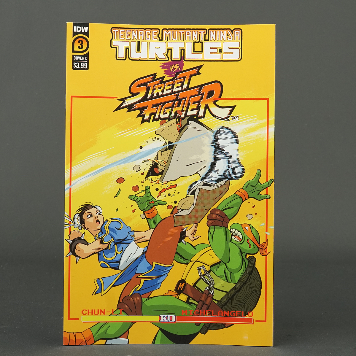 TMNT VS STREET FIGHTER #3 Cvr C IDW Comics 2023 MAY231433 3C (CA) Reilly