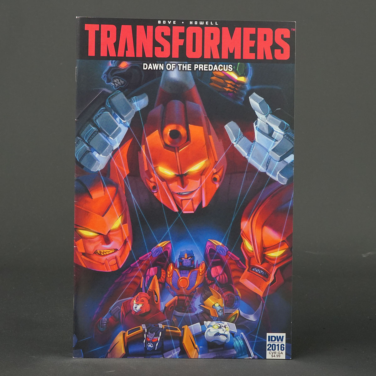 Transformers DAWN OF THE PREDACUS BotCon One-Shot IDW Comics 2016 240415A