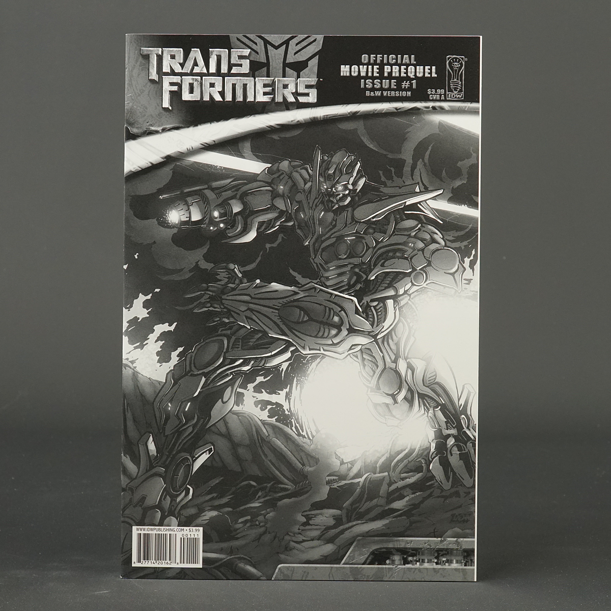 Transformers MOVIE PREQUEL #1 Cvr A B&W IDW Comics 2007 1A (CA) Figeruoa 230323A