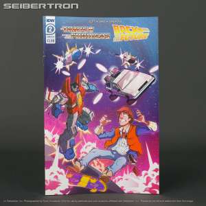 Visit shop.seibertron.com to buy "TRANSFORMERS BACK TO THE FUTURE #2 Cvr B IDW Comics 2020 2B (CA) Murphy (W)Scott"
