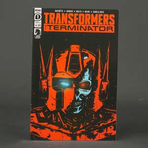 TRANSFORMERS vs TERMINATOR #1 Cvr A IDW Comics JAN200696 1A Fullerton 240427C