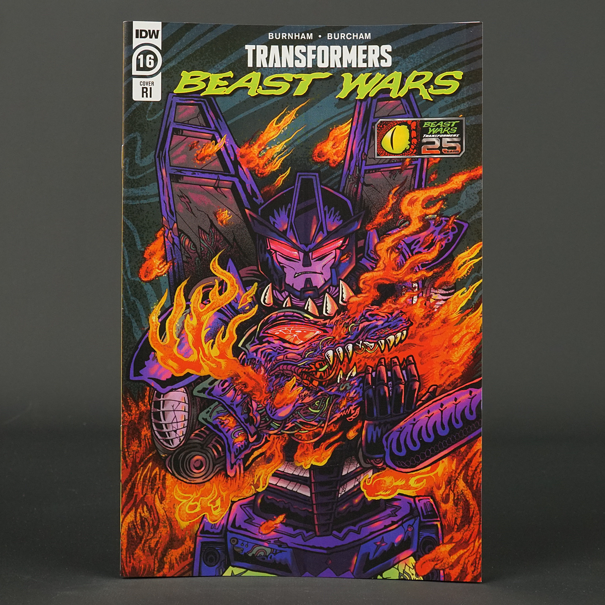 TRANSFORMERS BEAST WARS #16 RI 1:10 IDW Comics 2022 MAR220506 16RI (CA) Stone